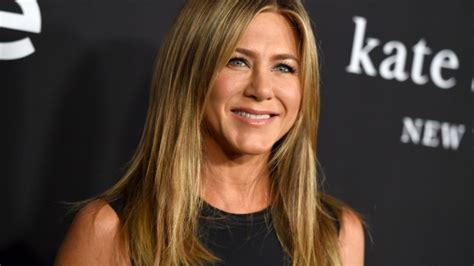 Jennifer Aniston Poses In Heels Mini Skirt And Jacket Instagram Photo