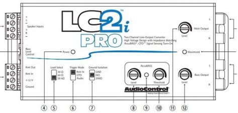 audiocontrol lci pro active   converter malaga car audio