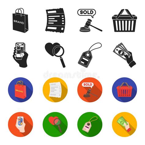 Hand With Heart Flag Men Gayset Collection Icons In Flat Style Vector
