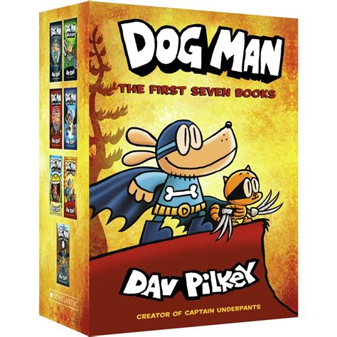 dog man    books big