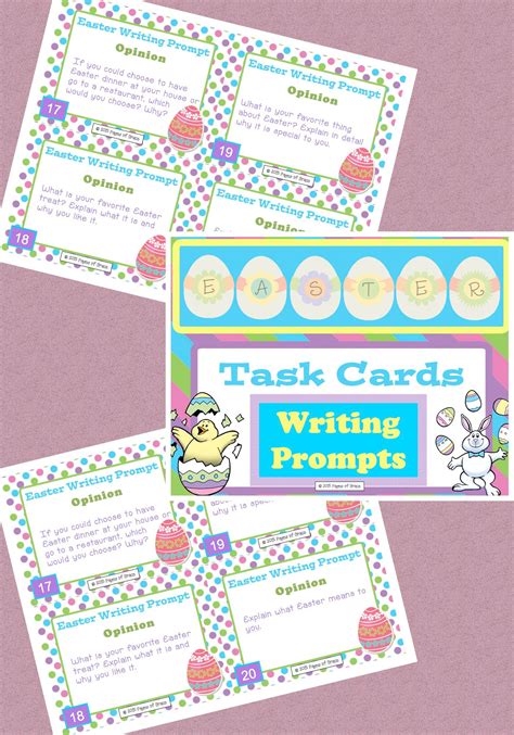 easter writing  easter themed writing prompts    narrative