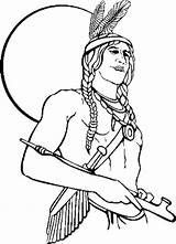 Native American Coloring Pages Print sketch template