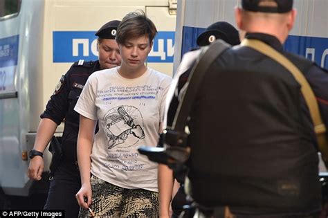 pussy riot members back in court after being rearrested seconds after