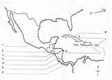 Blank Latin Worksheet Mesoamerica Geography sketch template