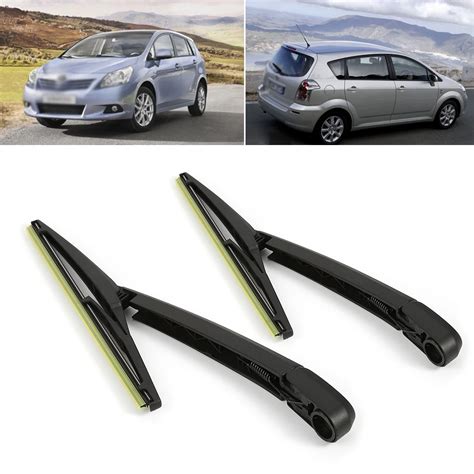 car wiper windscreen wipers  toyota corolla verso   rear window wiper kit arm