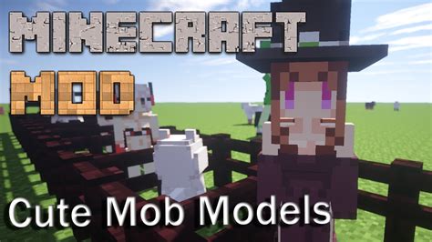 minecraft mods cute mob models mod   mod showcase