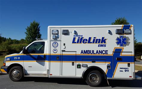 centre lifelink purchases  ambulance donates  ambulance  state college police centre