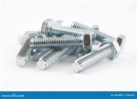 bolts stock image image  heavy screws isolated strong
