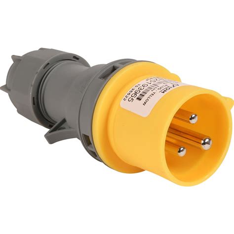 stecker schalter kabel yellow site   pin  amp  volt plugs flush sockets leads