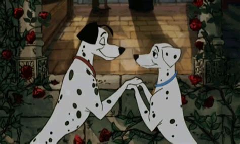 pongo and perdita 101 dalmations 38 of the best disney kisses of all time popsugar love and sex