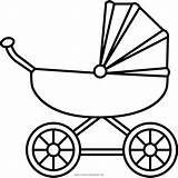 Baby Carriage Coloring Clipart Dibujo Coche Stroller Drawing Bebe Pages Illustration Getdrawings Gold Stock Printable Transparent Getcolorings Icons Colori Kawaii sketch template