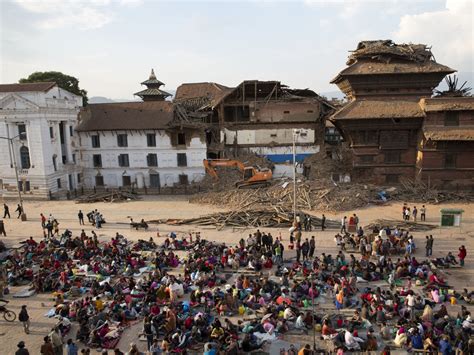 aftermath nepal earthquake invent kathmandu