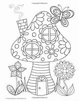 Thaneeya Mcardle Erwachsene Peace Mushroom Malvorlagen Vorlagen Malbuch Feen Herbst Aztekische Muster Erwachsenen sketch template
