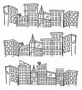 Drawing Cityscape Simple City Doodle Drawings Skyline Sketch Dessin Coloring Pages Cityscapes Vector 123rf Paintingvalley Enregistrée Imgarcade sketch template