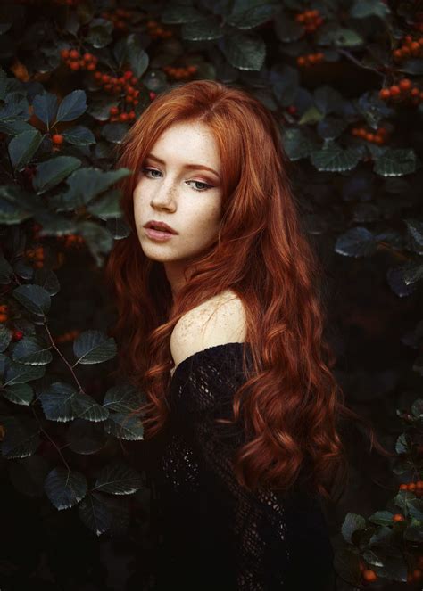 Red Hair Fantasy Art Fashion Editorial Photography Ginger