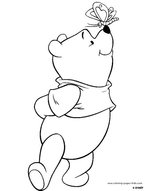 winnie  pooh coloring pages coloring pages  kids disney