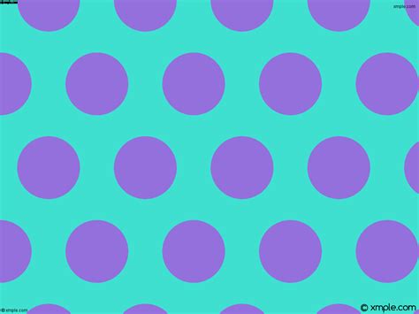 Wallpaper Polka Dots Hexagon Blue Purple 40e0d0 9370db Diagonal 30