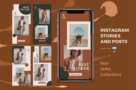 selling ig stories  posts canva templates creative market