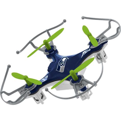 officially licensed nfl remote control mini drone seahawks  hsn