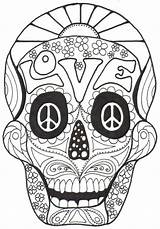 Skulls Muertos Dead Toten Malvorlagen Studios Larch Kay Inspirierend Psychedelic Calavera Teschi Pesquisa Jugendliche sketch template