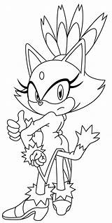 Sonic Blaze Cat Coloring Pages Silver Shadow Girls Template Mordor Library Clipart Deviantart Comments sketch template