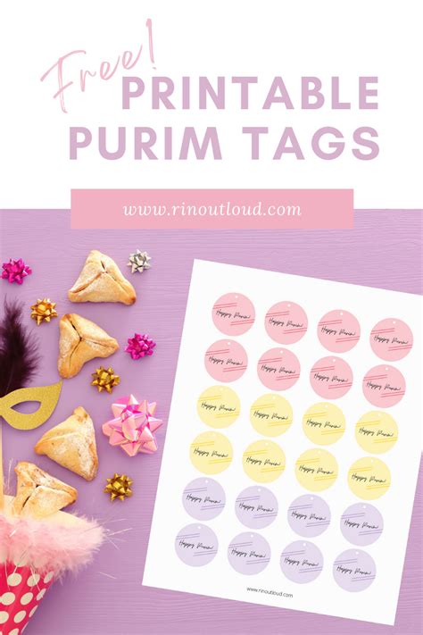 printable purim tags   purim  printables