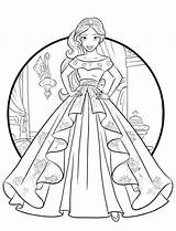 Princesse Avalor sketch template