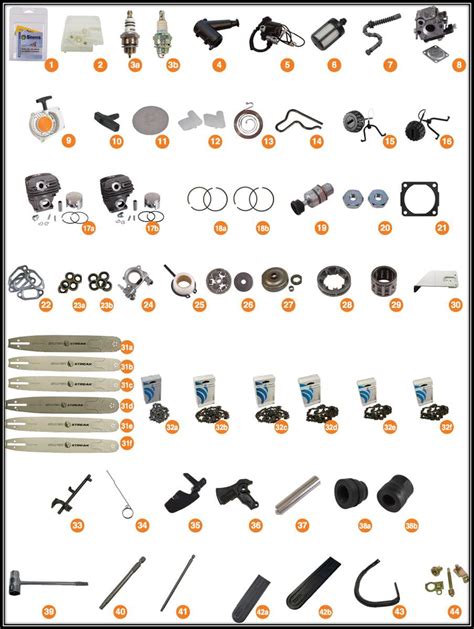 ultimate guide  understanding stihl tsi parts diagram