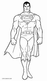 Superman Coloring Pages Kids Printable Cool2bkids sketch template