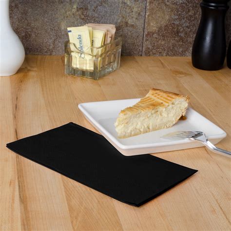 black paper dinner napkins  ply    hoffmaster  pack