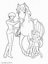 Barbie Coloring Pages Pony Horse Tale Sisters Her Girls Printable Baby Kids Cute Print sketch template