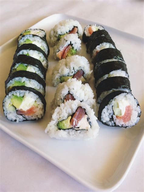 Smoked Salmon Philadelphia Rolls Sushi Roll Recipes