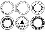 Vector Porthole Collection Vecteezy Ribbon Party Edit sketch template