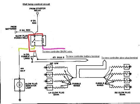 glow plug wiring diagram  chinese diesel heater glow plug   months  vandwellers