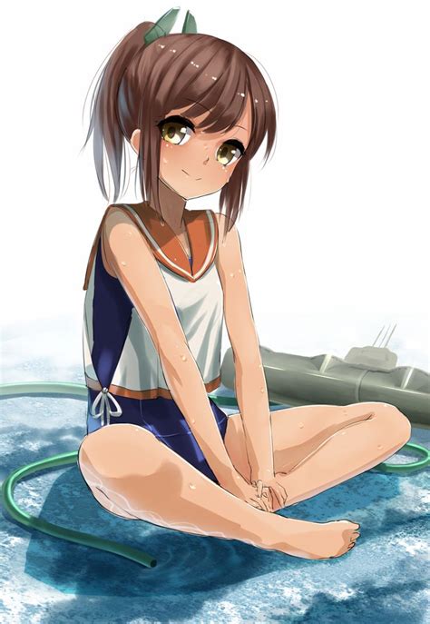 kancolle i 401 by kachayori anime kancolle swimsuits [82 a