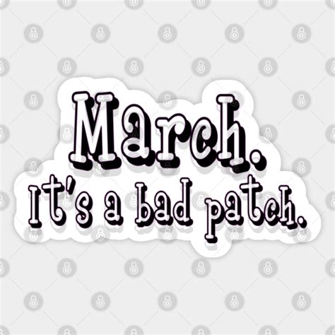 march march sticker teepublic