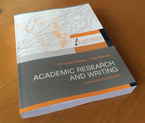 academic research  writing prof dr christian decker