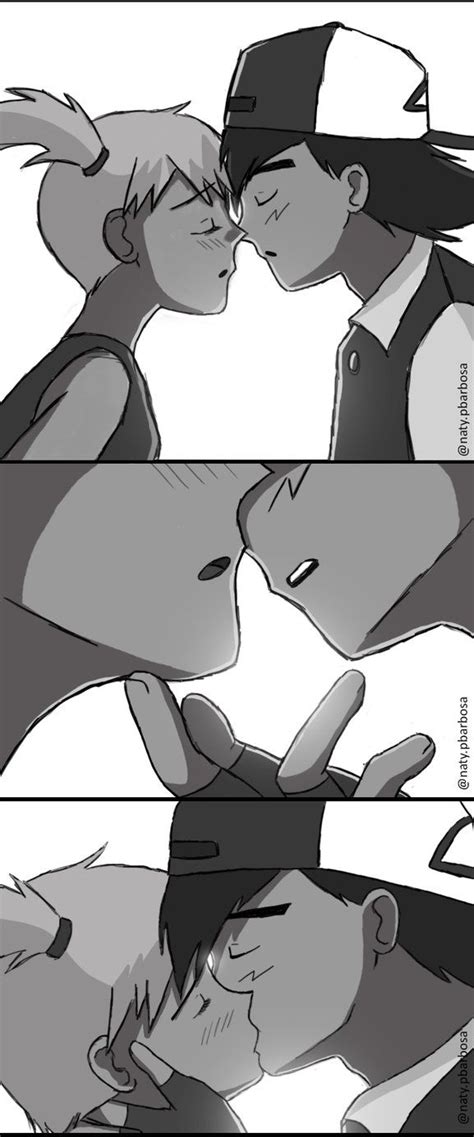 Ash And Misty In Kiss Me Comic Strip Ash And Misty