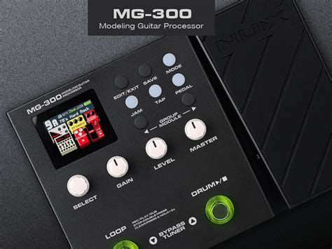 nux launches  mg  modelling guitar processor