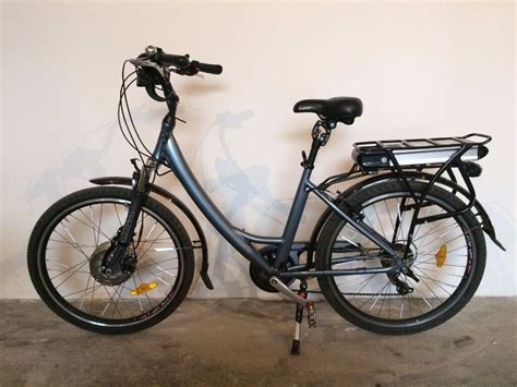 electric bike whoosh big bear ls  gear shimano step  bicycle good condition big front