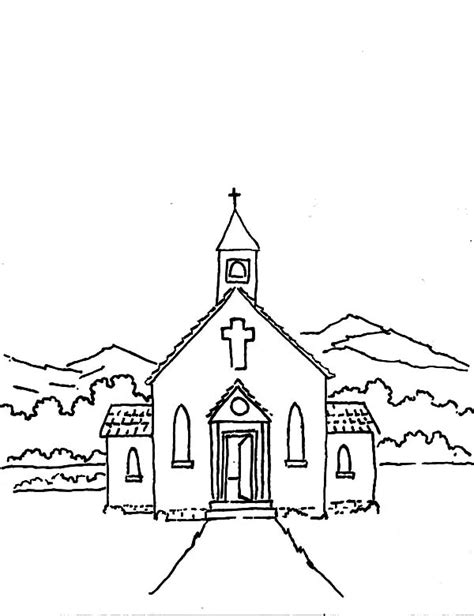 church people  faith coloring pages  place  color