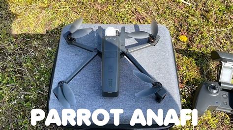 parrot claims anafi lands     fly  water  youtube