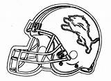 Coloring Helmet Lions Detroit Pages Football Logo Kids Drawing Broncos Lion Redskins Michigan Colts Panthers Lsu Denver Helmets Carolina Printable sketch template