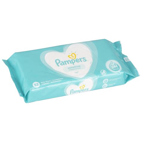 pampers sensitive baby wipes  pack