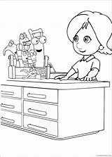Handy Manny Coloring4free sketch template