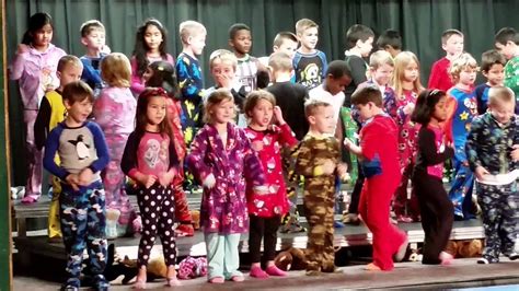 declan s kindergarten pajama party program youtube