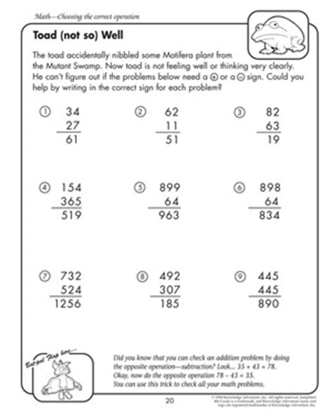 printable math homework for 4th graders