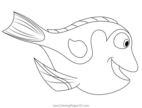 nemo dory drawing