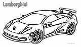 Coloring Lamborghini Pages Print sketch template
