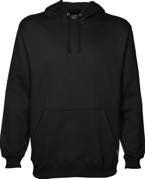 blank black hoodie clipart